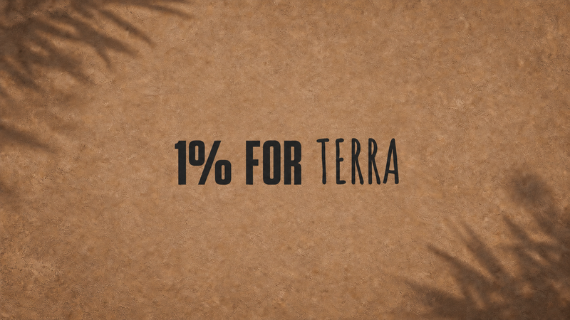 1% FOR TERRA
