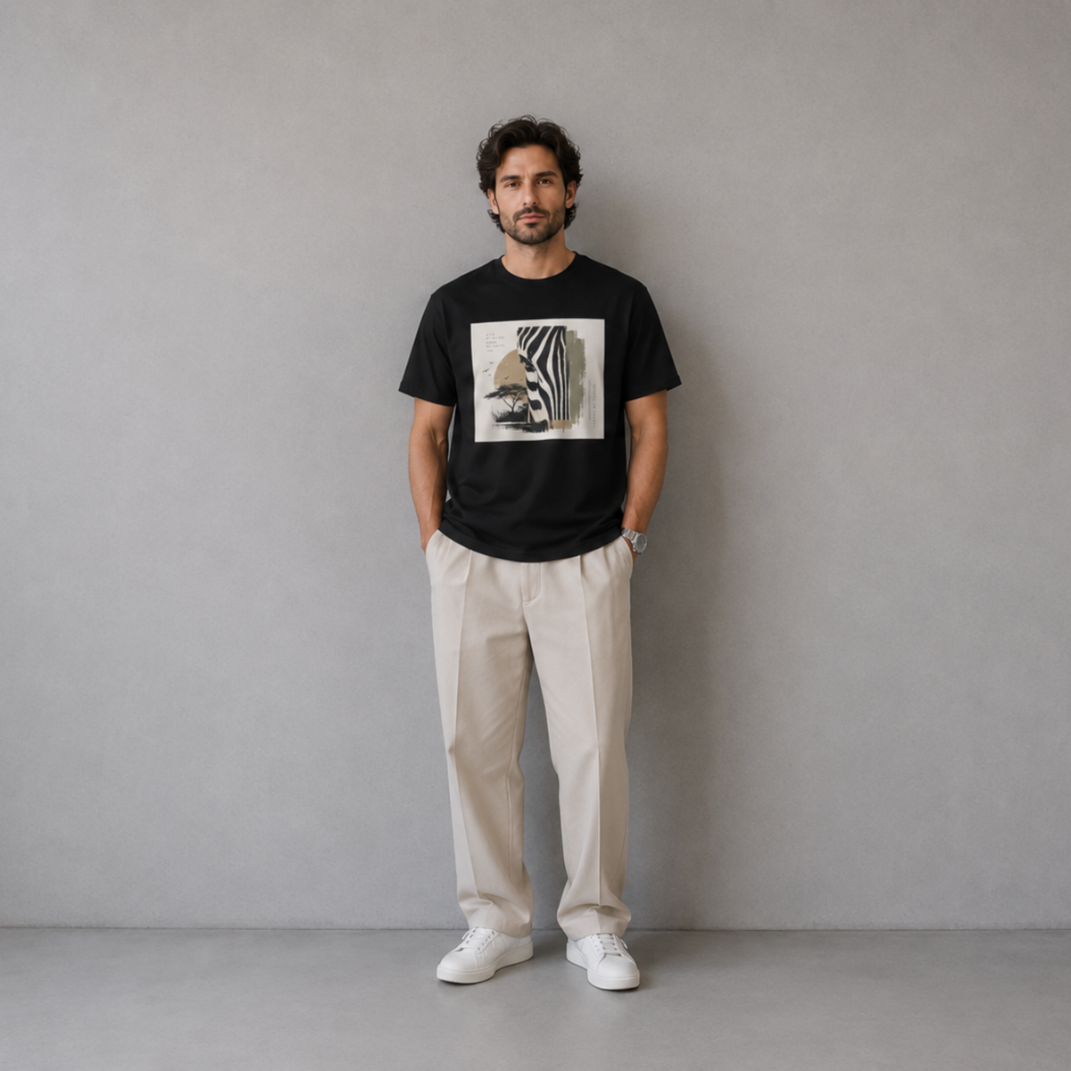 Zebra Lines T-Shirt