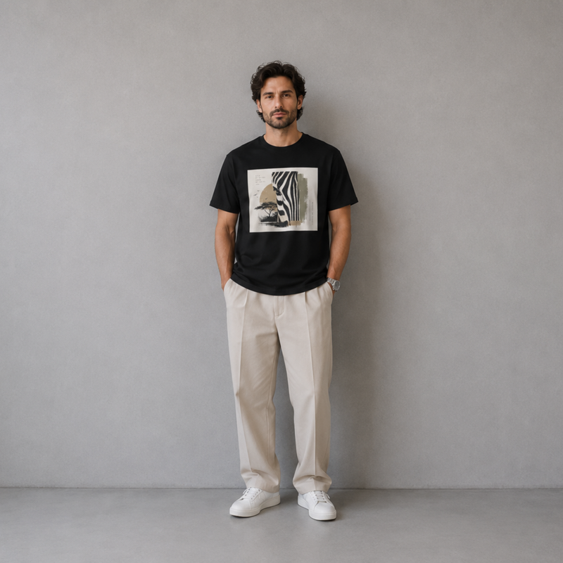 Zebra Lines T-Shirt