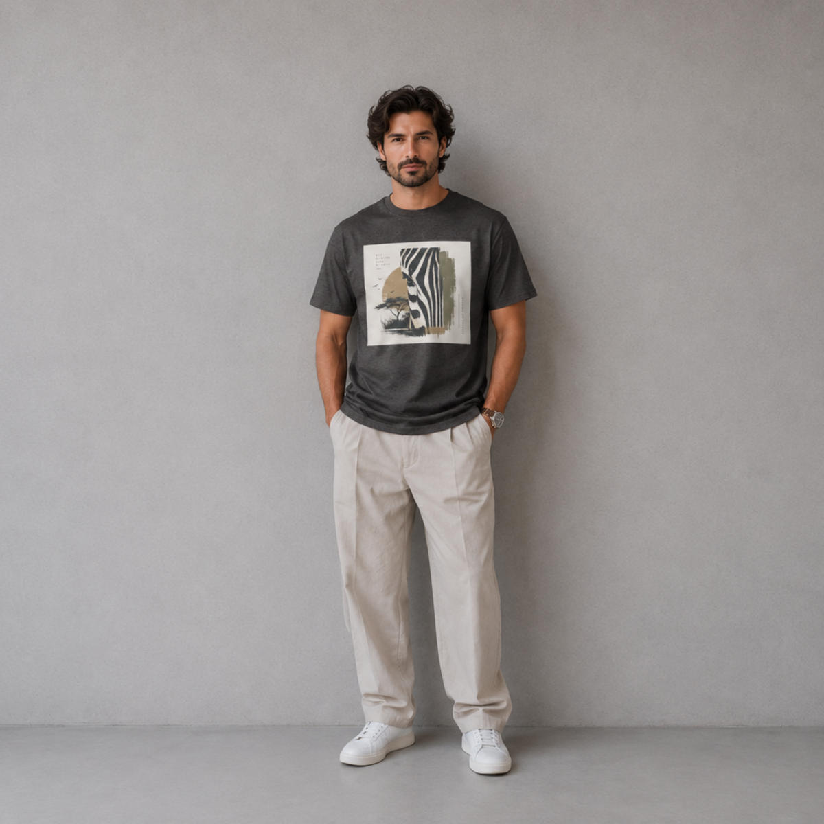 Zebra Lines T-Shirt