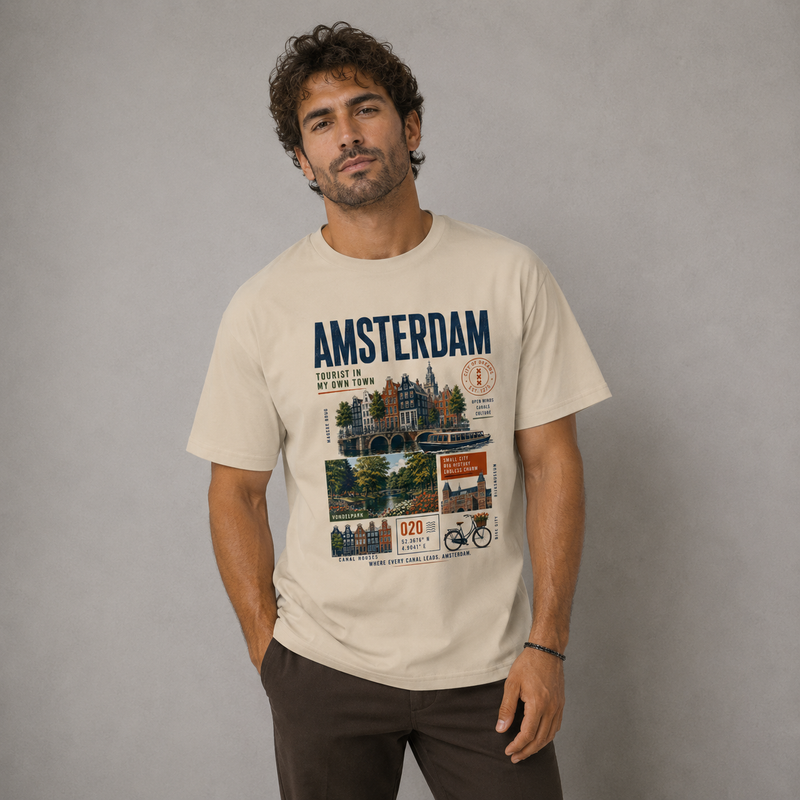 Tourist in My Own Town | Amsterdam T-Shirt