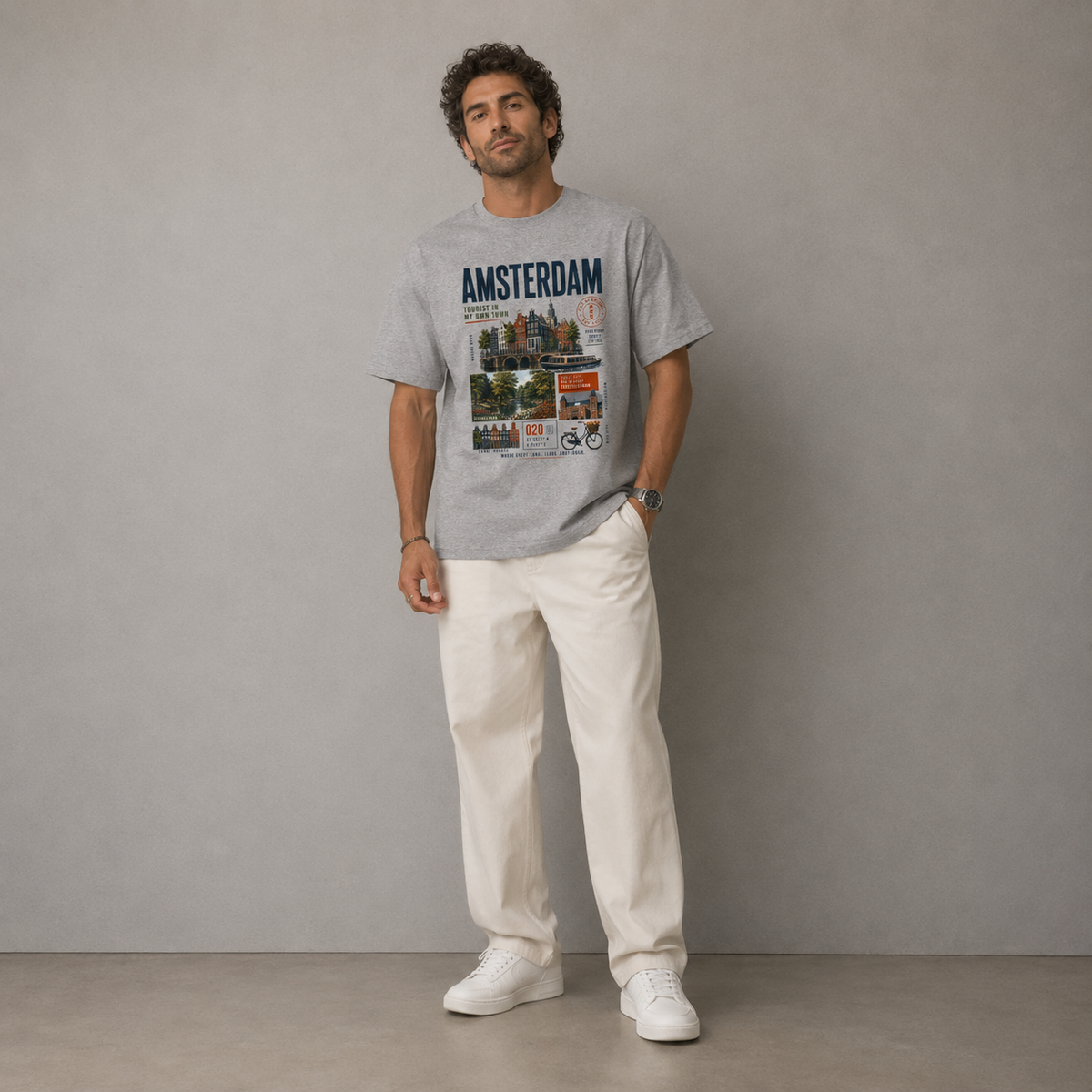 Tourist in My Own Town | Amsterdam T-Shirt