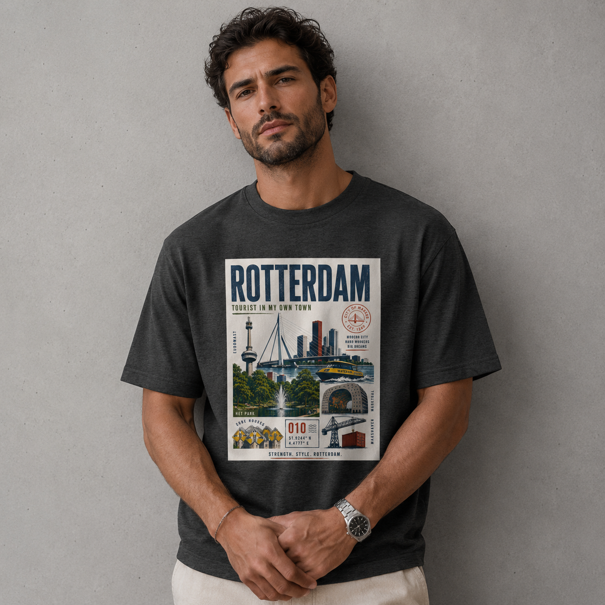Tourist in My Own Town | Rotterdam T-Shirt
