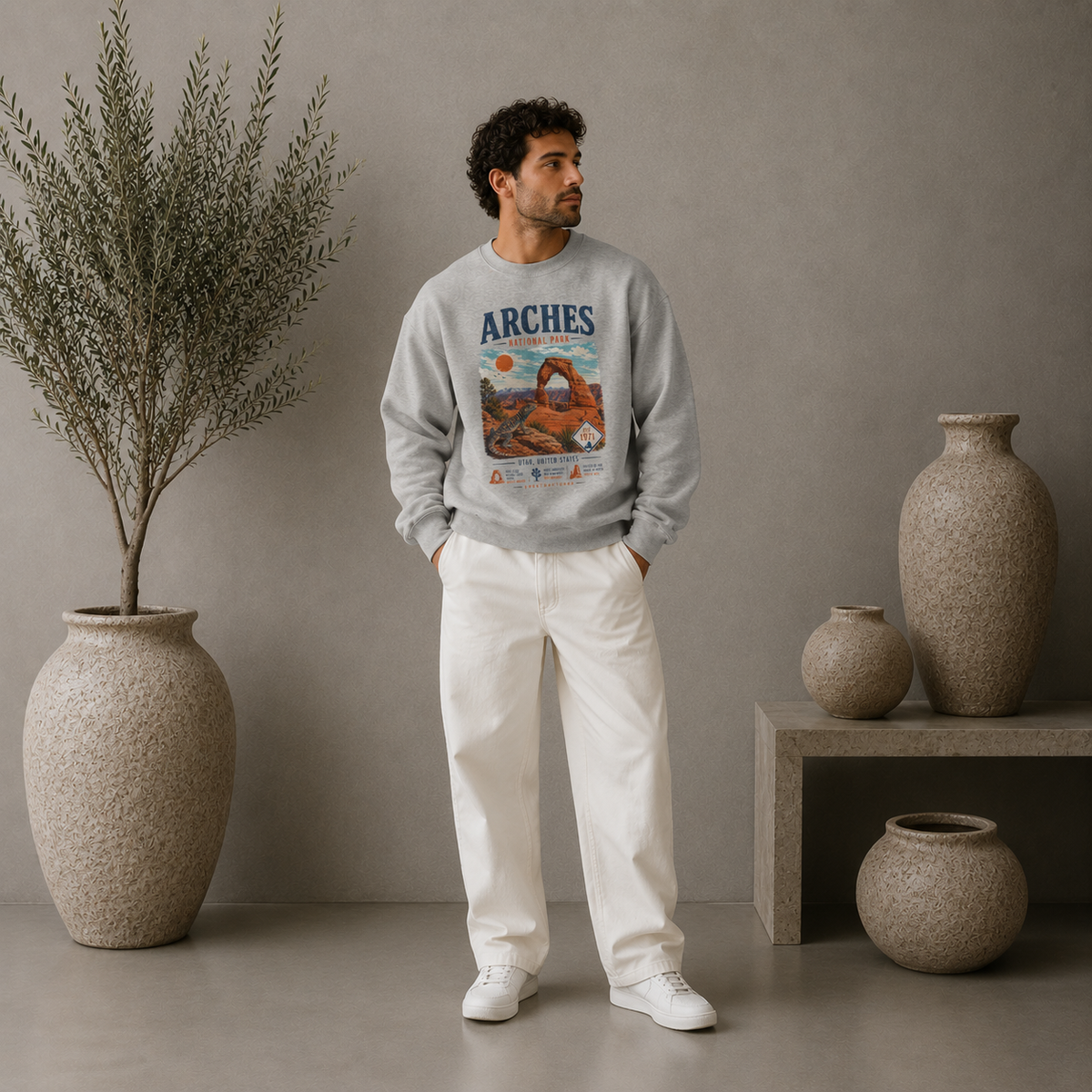 National Wonders | Arches | Eco Sweatshirt
