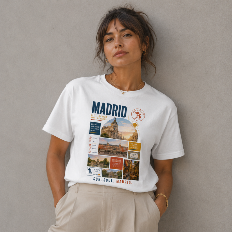Tourist in my own town | Madrid T-Shirt