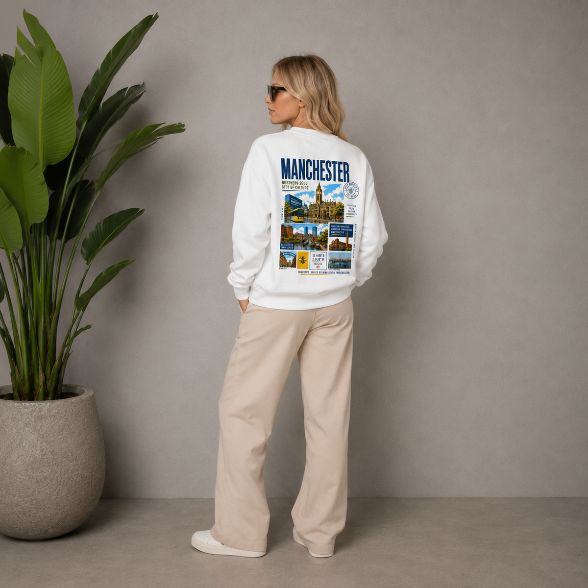 Tourist in my own town | Manchester Sweatshirt