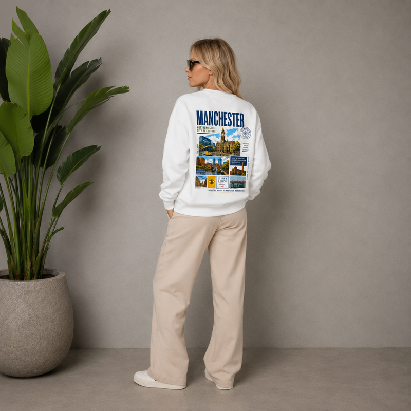 Tourist in my own town | Manchester Sweatshirt