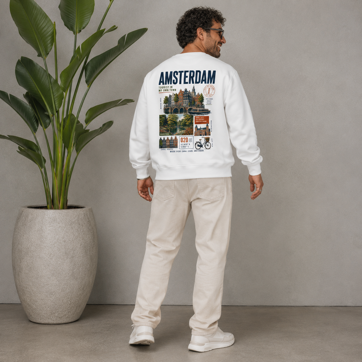 Tourist in My Own Town | Amsterdam Sweatshirt