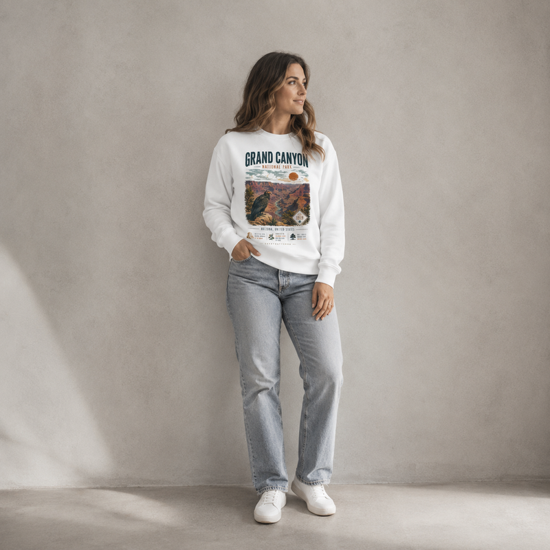 National Wonders | Grand Canyon | Eco Sweatshirt