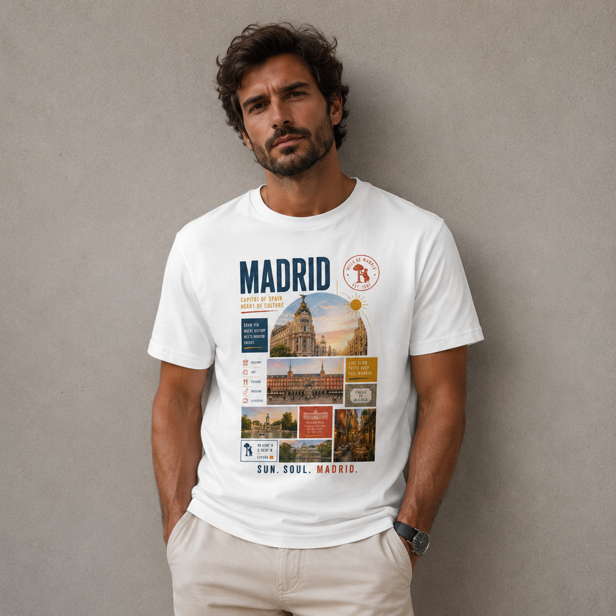 Tourist in my own town | Madrid T-Shirt