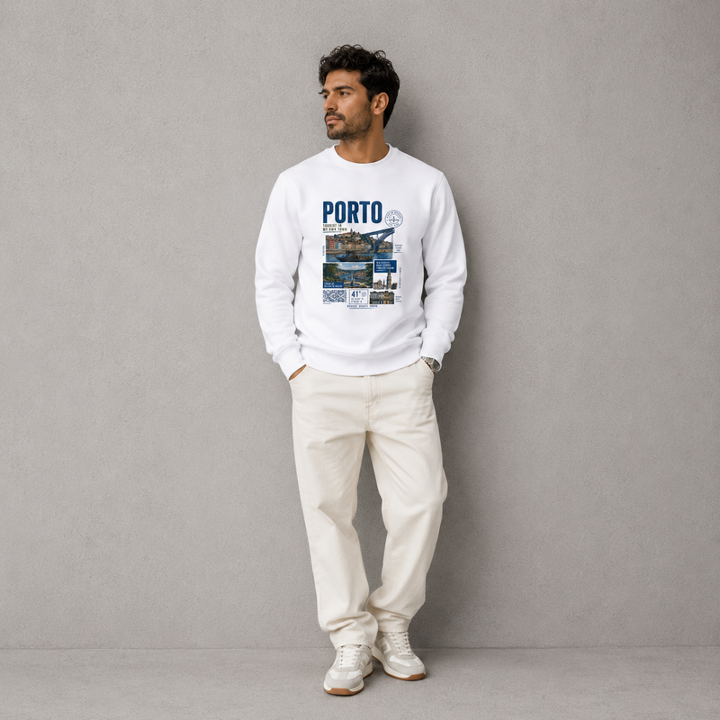 Tourist in My Own Town | Porto Sweatshirt