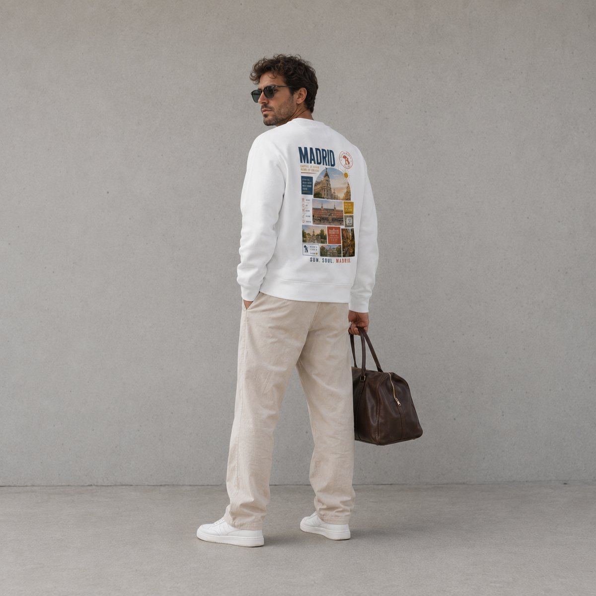 Tourist in my own town | Madrid Sweatshirt