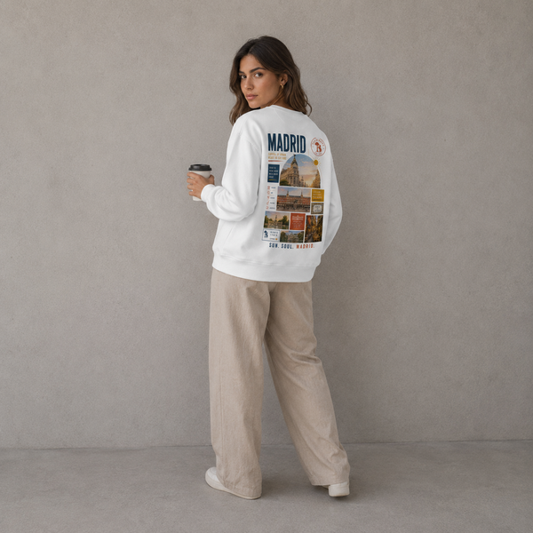 Tourist in my own town | Madrid Sweatshirt