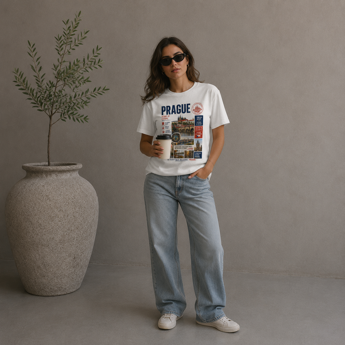 Tourist in my own town | Prague  T-Shirt