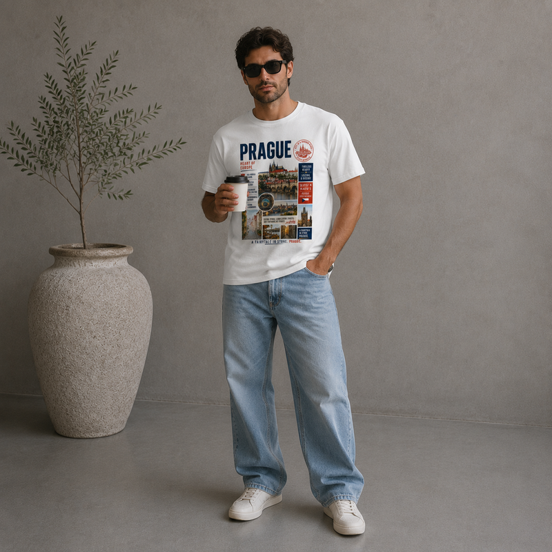 Tourist in my own town | Prague  T-Shirt