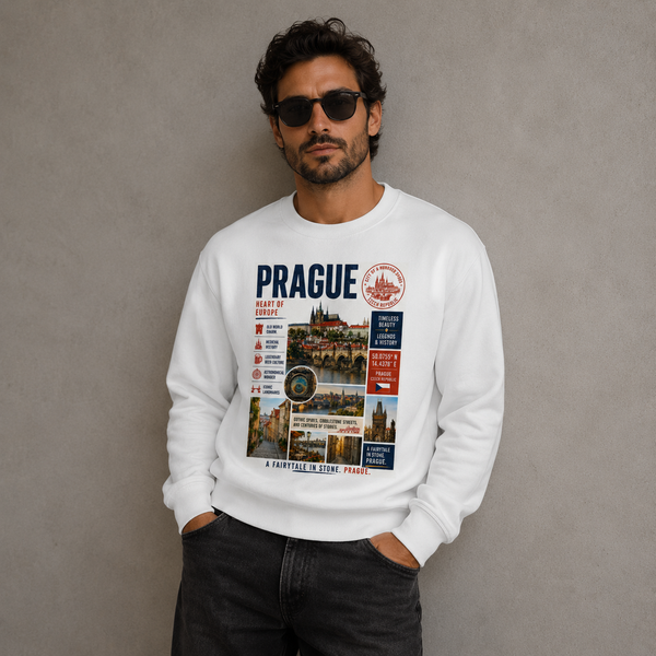 Tourist in my own town | Prague Sweatshirt