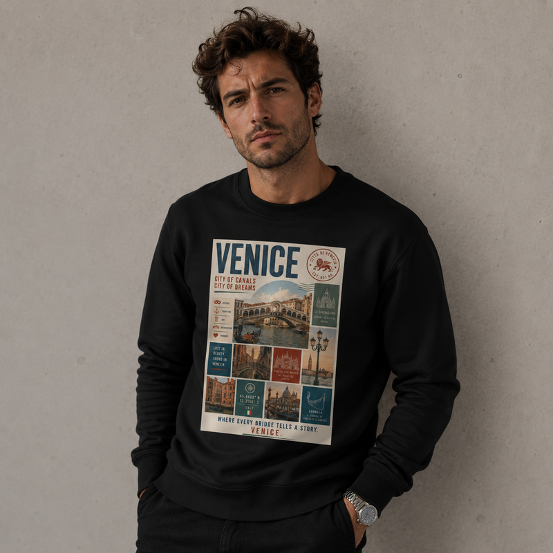 Tourist in my own town | Venice Sweatshirt