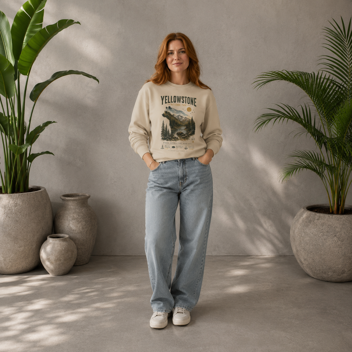 National Wonders | Yellowstone | Eco Sweater