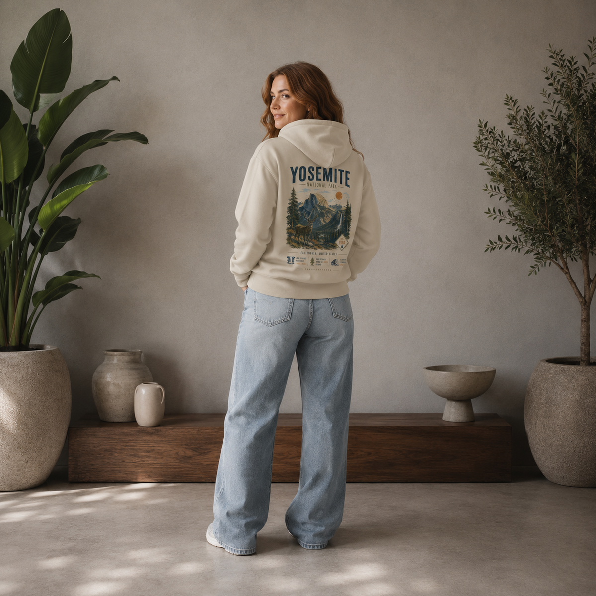 National Wonders | Yosemite | Eco Hoodie