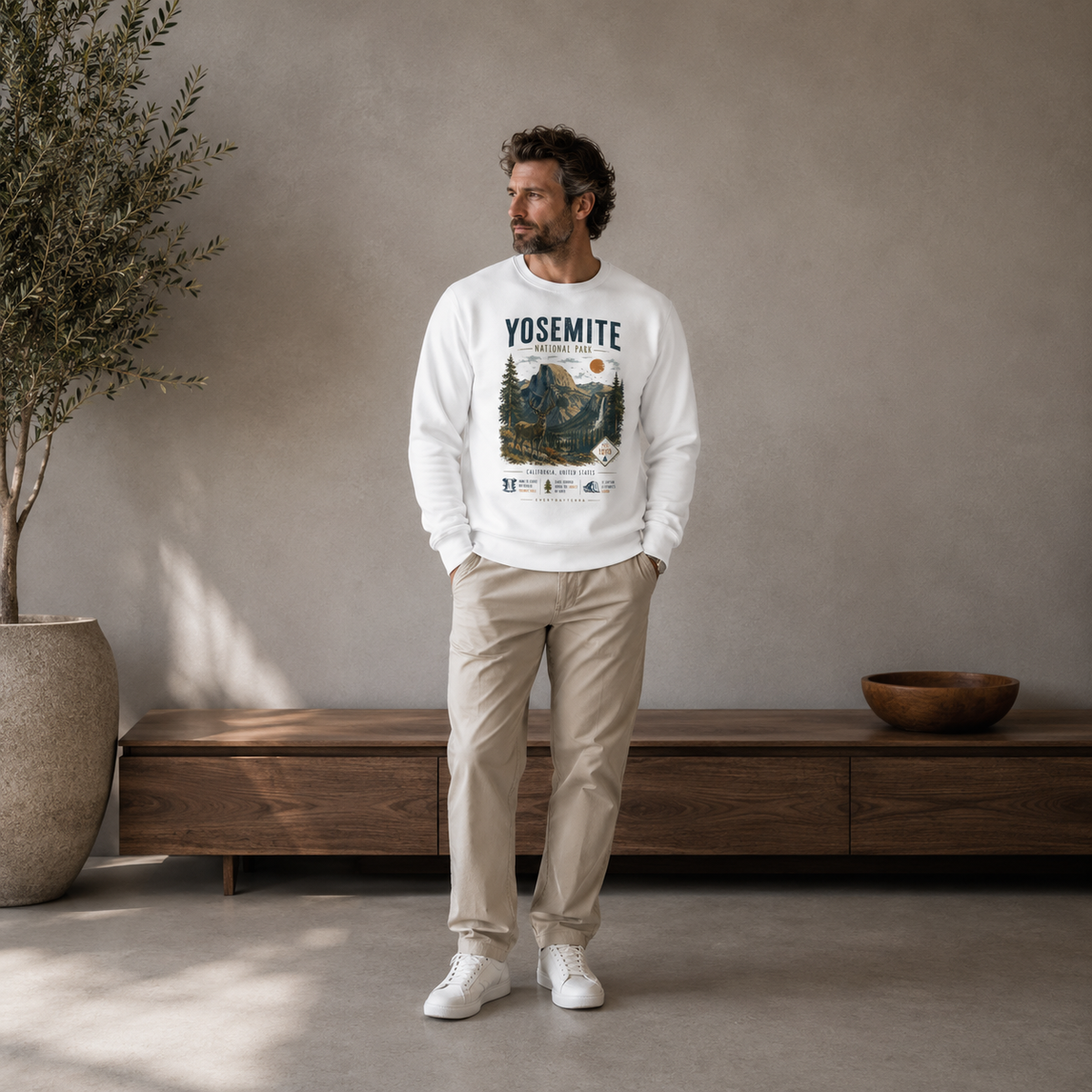 National Wonders | Yosemite | Eco Sweatshirt