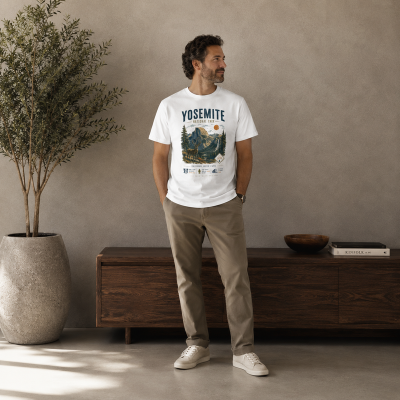 National Wonders | Yosemite | Eco T-Shirt