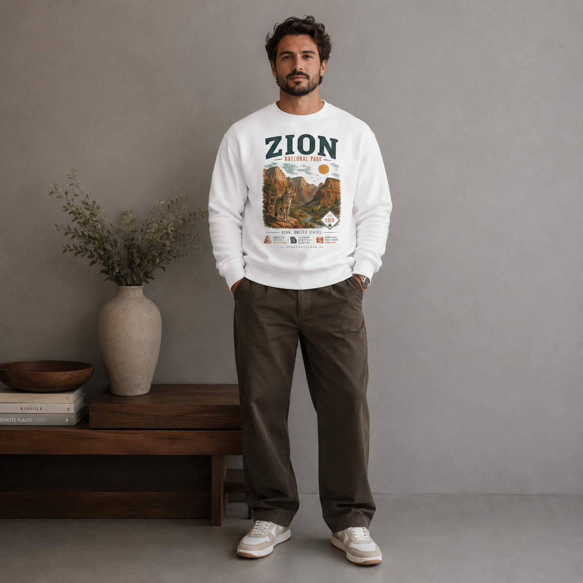 National Wonders | Zion | Eco Sweatshirt