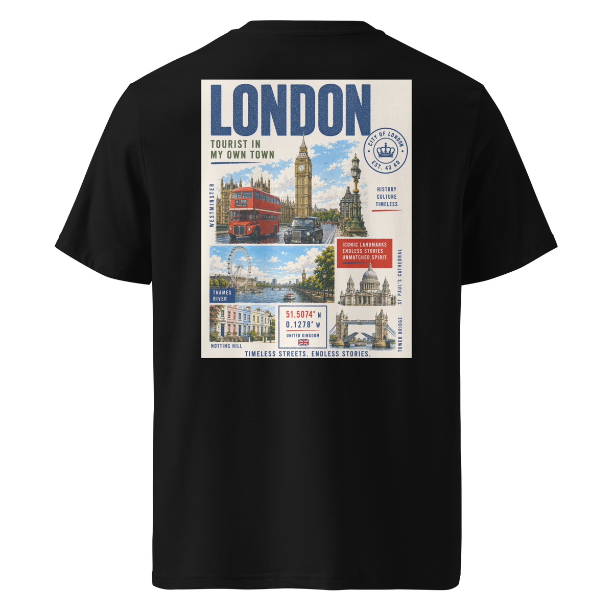 Tourist in My Own Town | London T-Shirt