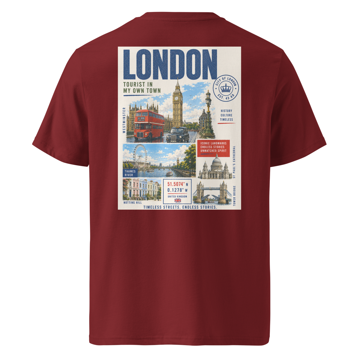 Tourist in My Own Town | London T-Shirt