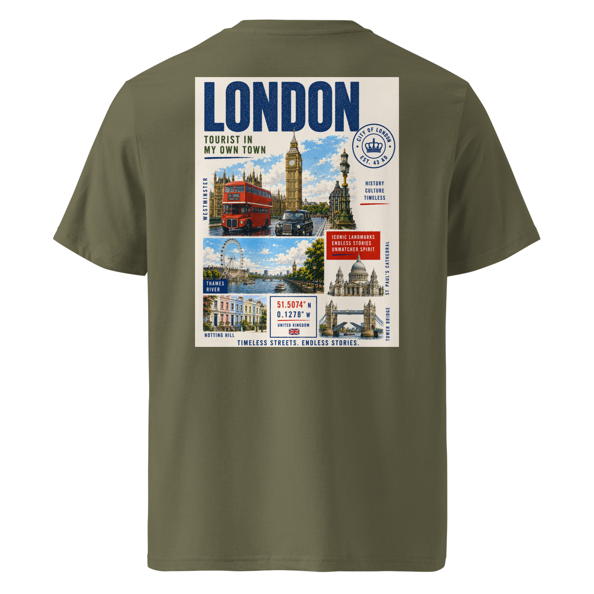 Tourist in My Own Town | London T-Shirt